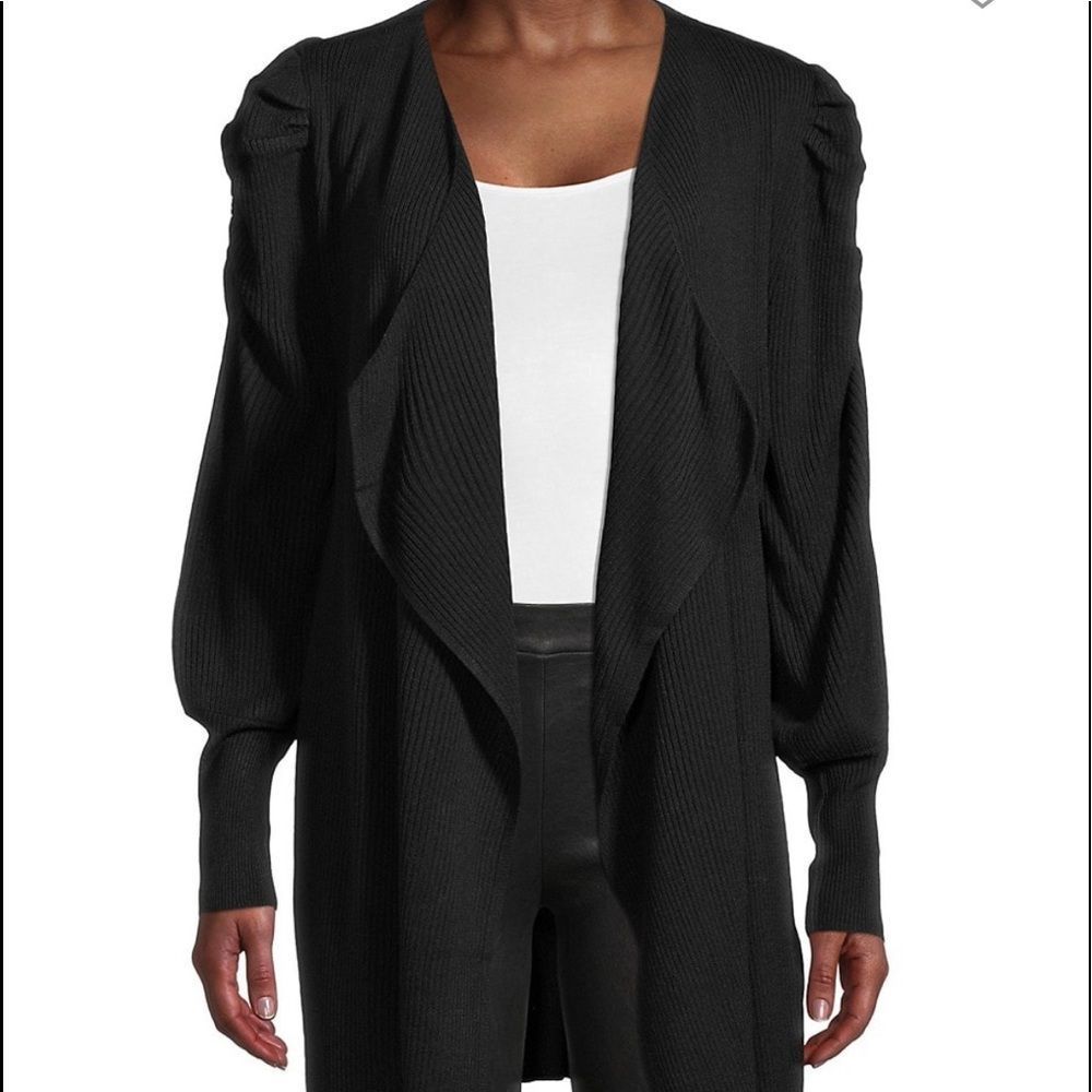 Design 365 asymmetrical knit cardigan